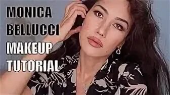 Monica Bellucci 90's Model Makeup - YouTube