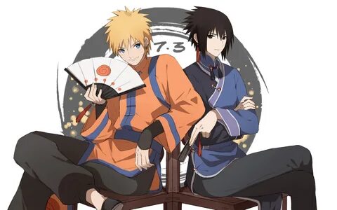 Download 2560x1600 Naruto, Uzumaki Naruto, Uchiha Sasuke Wal