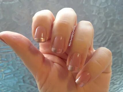 nail designs with gold tips - Wonvo