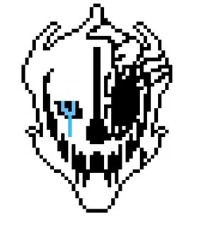 Gaster Blaster Pixel Art Maker