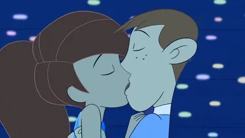 Kim and Ron Kissing at prom night