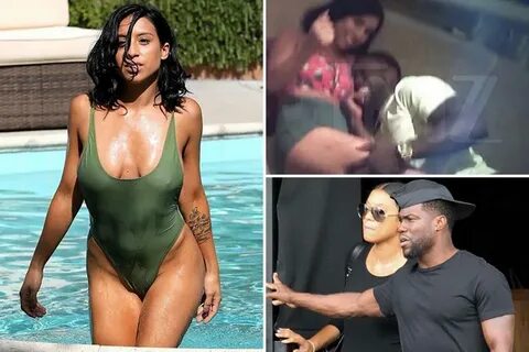 Kevin Hart 'sex tape stripper' claims she flew on married st