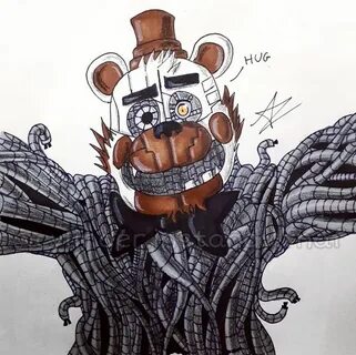 Molten Freddy Hug 🤗 My Fanart Fnaf drawings, Fnaf art, Fnaf