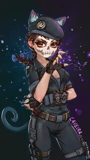 ArtStation - R6S Fanart CAVEIRA ARUNI FROST