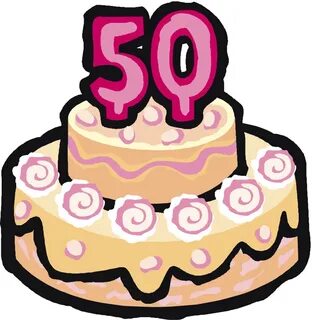 happy 50th birthday art clips - Clip Art Library