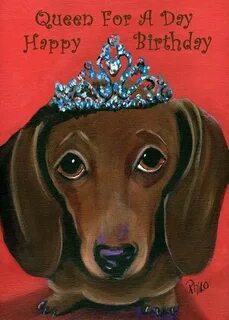 Birthday Dachshund birthday, Happy birthday dog, Happy birth
