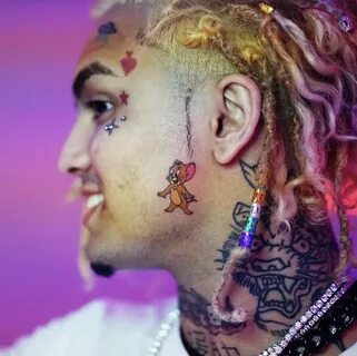 Check out Lil Pump’s newest face tattoo. I’m curious who eve