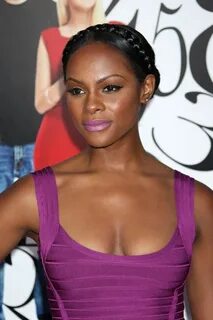 Tika Sumpter Bobby Pinned Updo - Tika Sumpter Hair Looks - S