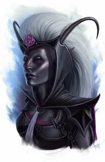 Matron Mother Malice - Evil, Unlikeable Lady Dark elf, Elf c