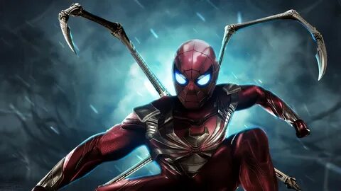 Iron Spider Suit Desktop Wallpapers - Wallpaper Cave