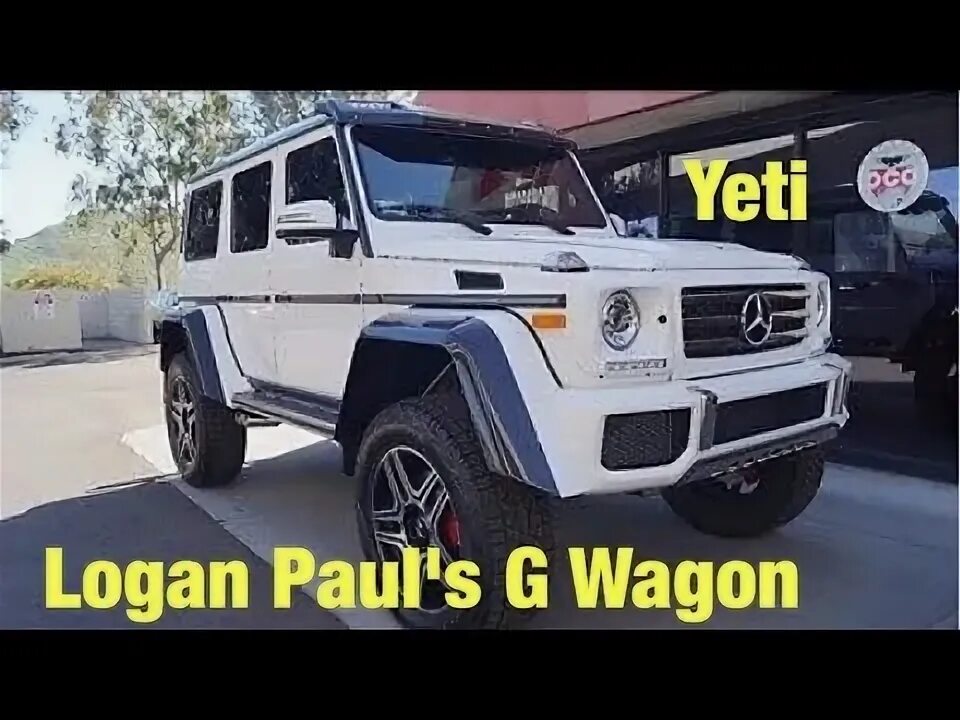 I Found Logan Paul's G Wagon Aka The Yeti!! - YouTube