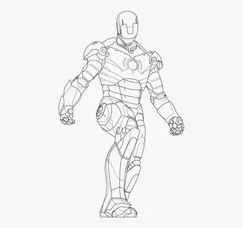 Transparent Iron Man Clipart Black And White - Iron Man Art 