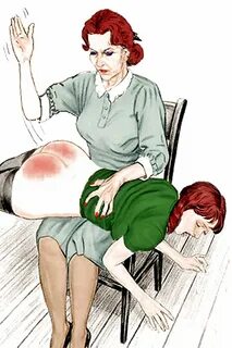 Bottomless Spanking Art