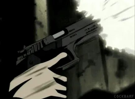 GIF shooting gun cowboy bebop - animated GIF on GIFER - by T