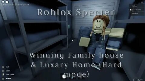 Roblox Specter: Luxury House and Family Home Completion (Har