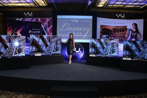 VU Premium UHD TV and Curve Luxury TV Range Launched In Indi