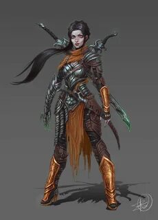 Zero Akuma - Female warrior.