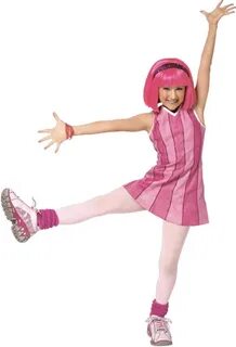 Lazytown - Stephanie Lazy Town Pose Clipart - Large Size Png