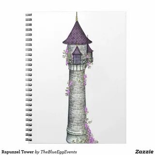 Rapunzel Tower Notebook Zazzle.com Rapunzel drawing, Rapunze