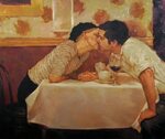 Joseph Lorusso... Romantic art, Illustration art, Kiss illus
