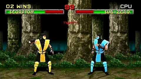 Mortal Kombat 2 M.U.G.E.N - Scorpion playthrough - YouTube