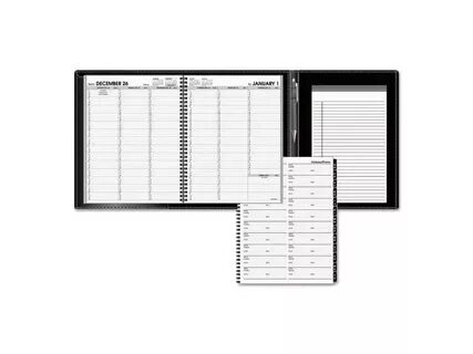 AT-A-GLANCE 70-950P-05 Plus Weekly Appointment Book, 8 1/4 X