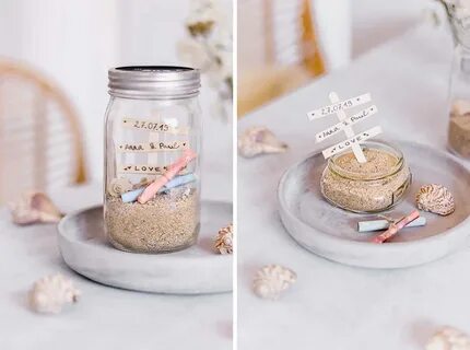 DIY Hochzeitsgeschenk im Glas - Lieblingsglas