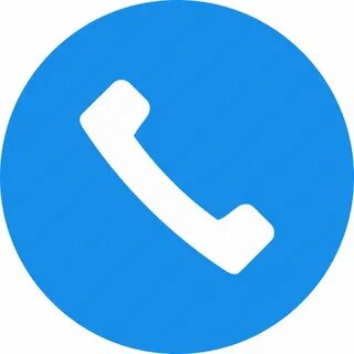 Blue, call, circle, contact, phone, support, talk icon - Dow