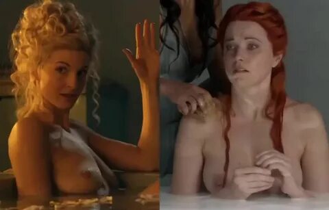 PornPic XXX Viva Bianca and Lucy Lawless in Spartacus. 