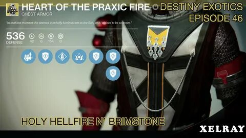 Destiny - Heart of the Praxic Fire - Guide and Info. Exotics