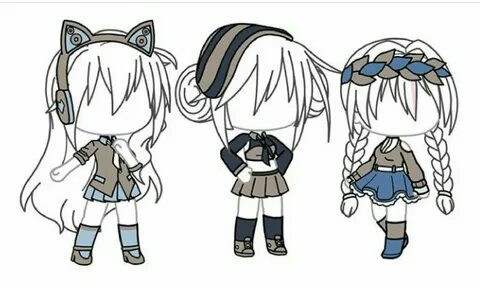 Gacha life outfit Chibi, Chibi drawings, Chibi eyes