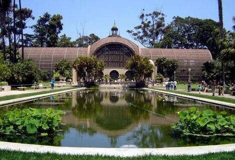 Balboa Park in San Diego American Gardens Botanical gardens,