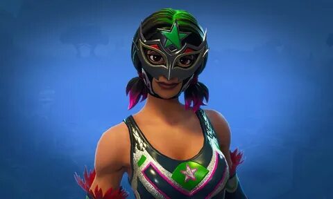 ▷ Dynamo - Fortnite Skin - Female Lucha Libre Wrestler (Luch