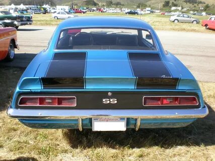 File:1969 blue Chevrolet Camaro SS rear.JPG - Wikimedia Comm