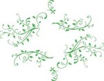 SVG элемент цветочный лозы листья - Свободное изображение и 