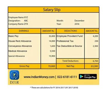 salary deduction calculation - Besko