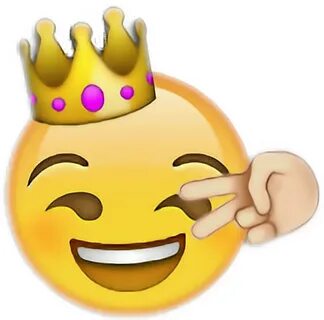 Queen King Peace Emoji Sticker Issa Dxddyyyy Png Queen - Smi