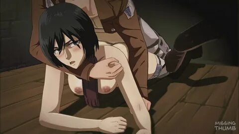 Eren fucking Mikasa from behind - Porn Gif with source - GIF