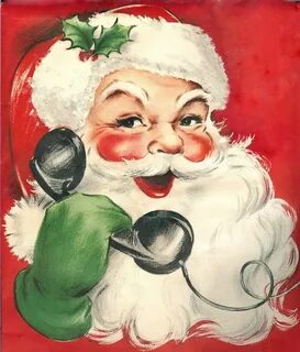 Vintage Santa Claus Clip Art Vintage Santa Claus Calls All G