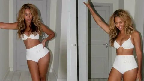 No Thigh Gap Here! New Beyonce Bikini Pics Look Untouched En