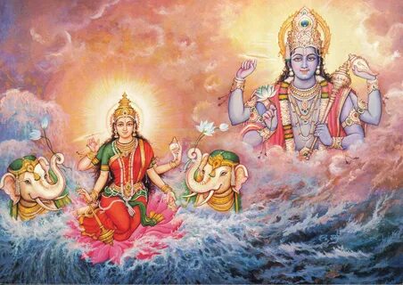 diosa del arte lakshmi y señor vishnu - maha vishnu fondo de