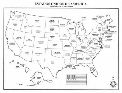 Mostrar Mapa De Estados Unidos