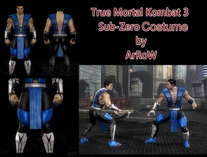 Sub Zero MK3 Costume V.5 for MKKE PC by ArRoW-4-U on Deviant