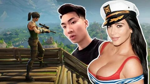 STRIP FORTNITE WITH RICEGUM... - YouTube