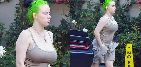 Billie Eilish é fotografada com roupas curtas por paparazzo