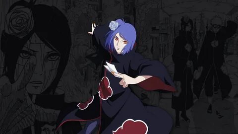 Konan Akatsuki Naruto Shippuuden Wallpaper - Resolution:3840