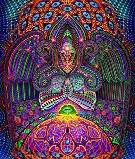 The God Source by SalviaDroid Psychadelic art, Psychedelic a