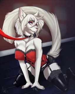 Xbooru - 1girl aimi anthro cat clothed clothing collar felin