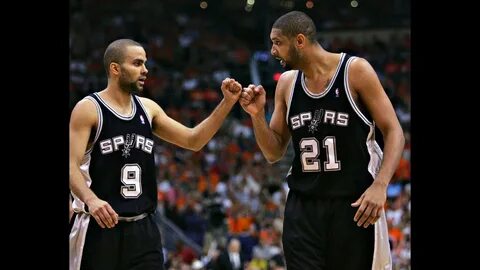 Tony Parker and Tim Duncan Try to Carry the Spurs on Their B