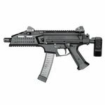 SB Tactical Scorpion Adjustable Pistol Stabilizing Brace, Bl